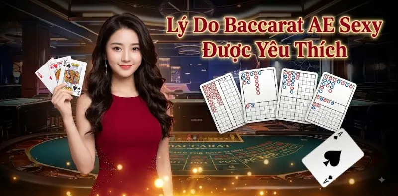 Baccarat AE Sexy được cộng đồng yêu thích Baccarat AE Sexy được cộng đồng yêu thích